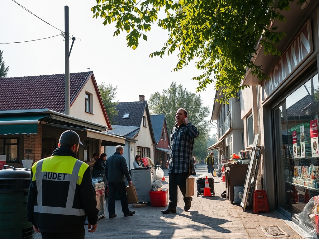 Herb miasta Świdwin na tle wykresu budżetowego symbolizującego budżet Świdwin 2025