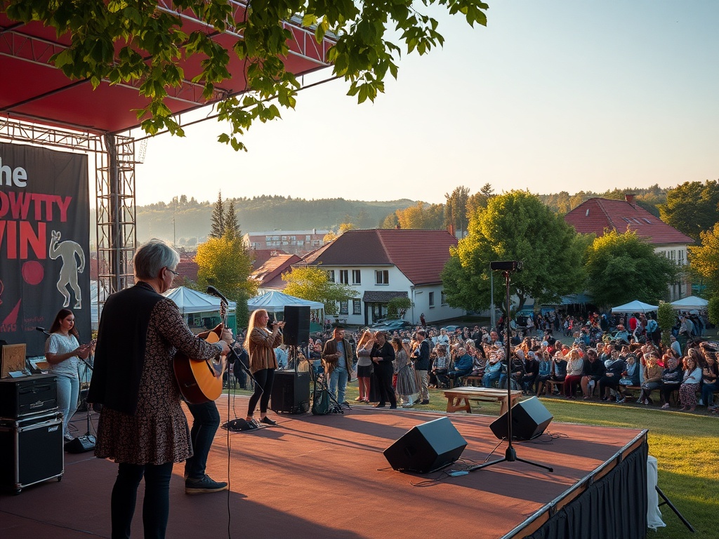 Plakat filmowy z tytułami "Królewna z długim warkoczem" i "Gdzie jest generał..." dostępnymi w kinie w Świdwinie